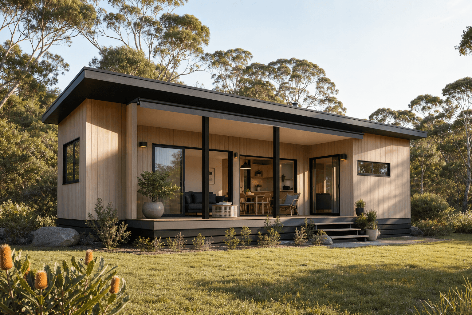 Tiny home exterior